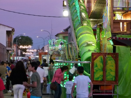 Imagen de las fiestas del barrio en pasadas ediciones