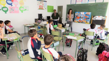 Actividad celebrada en el colegio Don Cristóbal