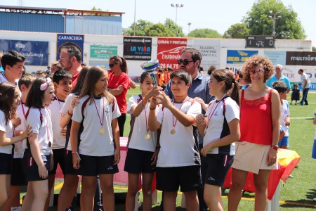 Equipo campeón de balón prisionero