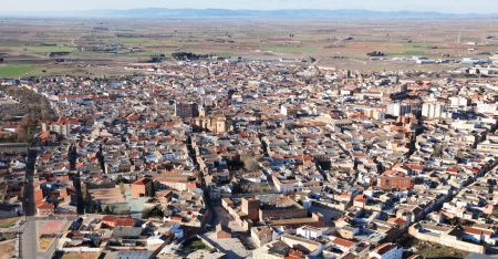 Vista aérea de Manzanares