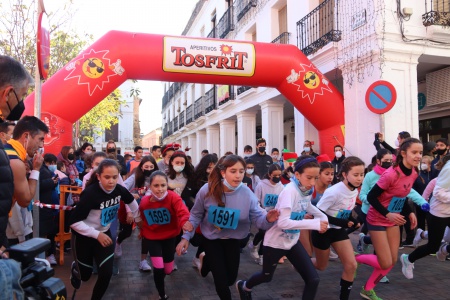 Salida de una de las pruebas de la carrera de 2021