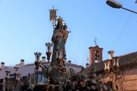 Procesión de la Virgen de la Paz 2023