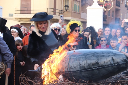 Incineración de Doña Sardina en la despedida del carnaval 2023