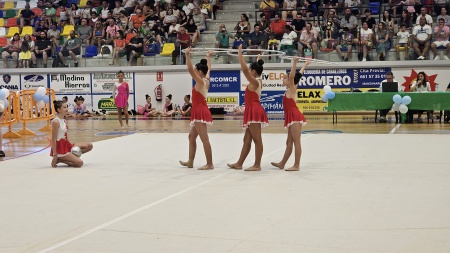 Competidoras de la liga Ros en Manzanares