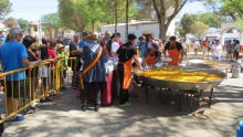 La paella popular se celebrará el domingo en el recinto de Fercam