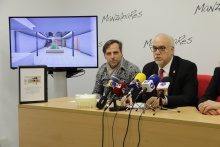 Rincón y Nieva durante la presentación del proyecto