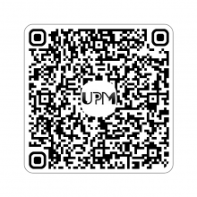 Código QR de la Universidad Popular de Manzanares