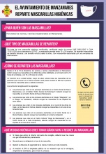 Instrucciones para la recogida de mascarillas higiénicas del Ayuntamiento de Manzanares