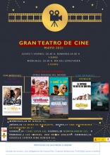 Cine en el Gran Teatro para mayo