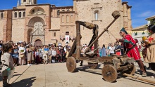 Catapulta medieval (Manzanares Medieval 2023)