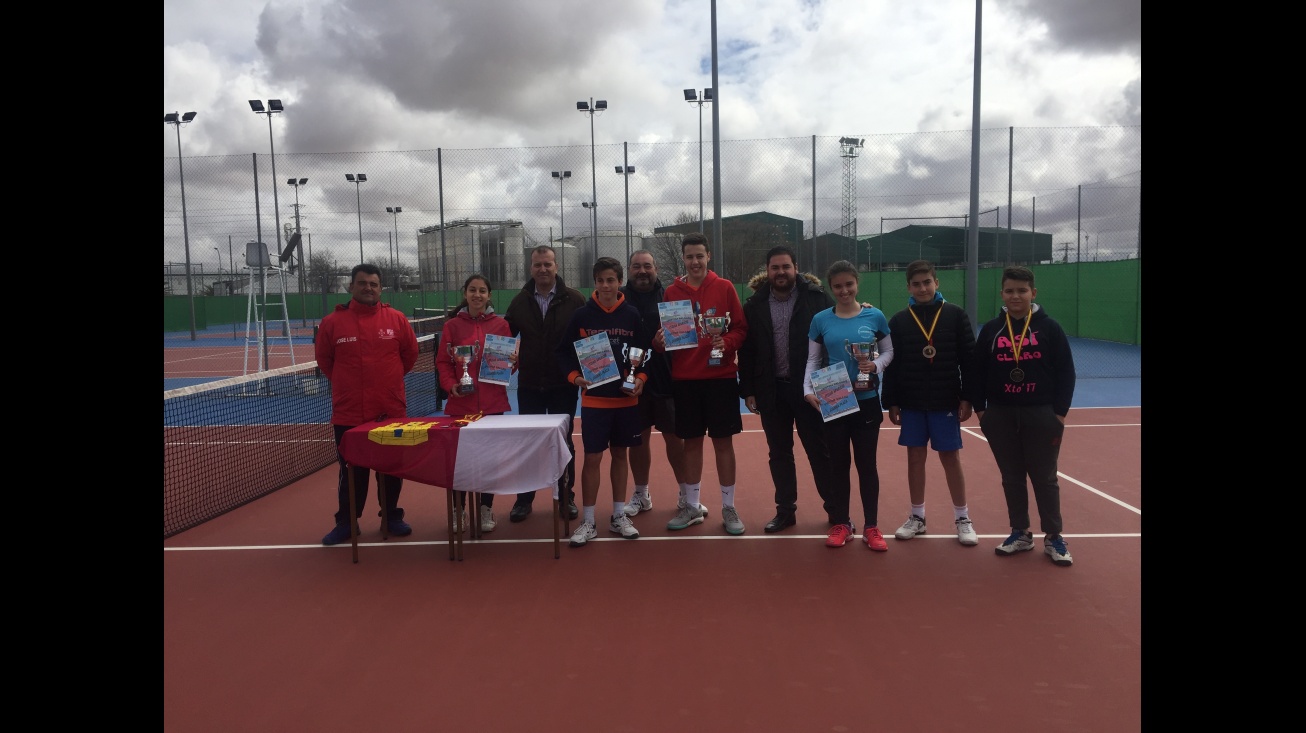 Entrega de trofeos del campeonato