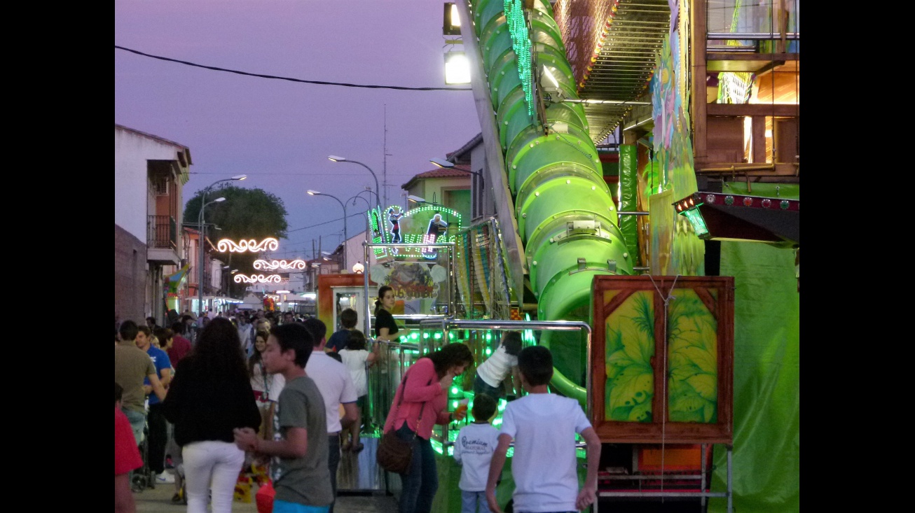 Imagen de las fiestas del barrio en pasadas ediciones