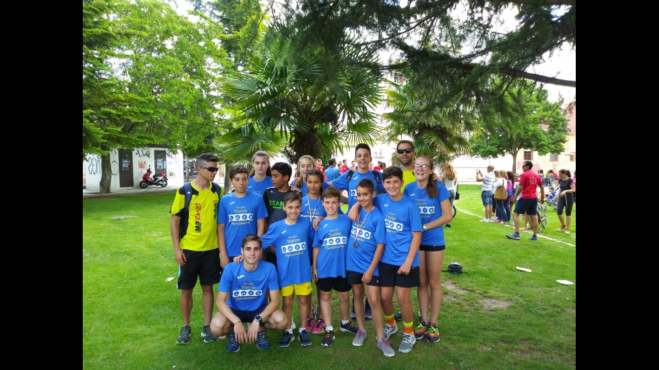 Fin de temporada para la escuela de Triatlón de Manzanares