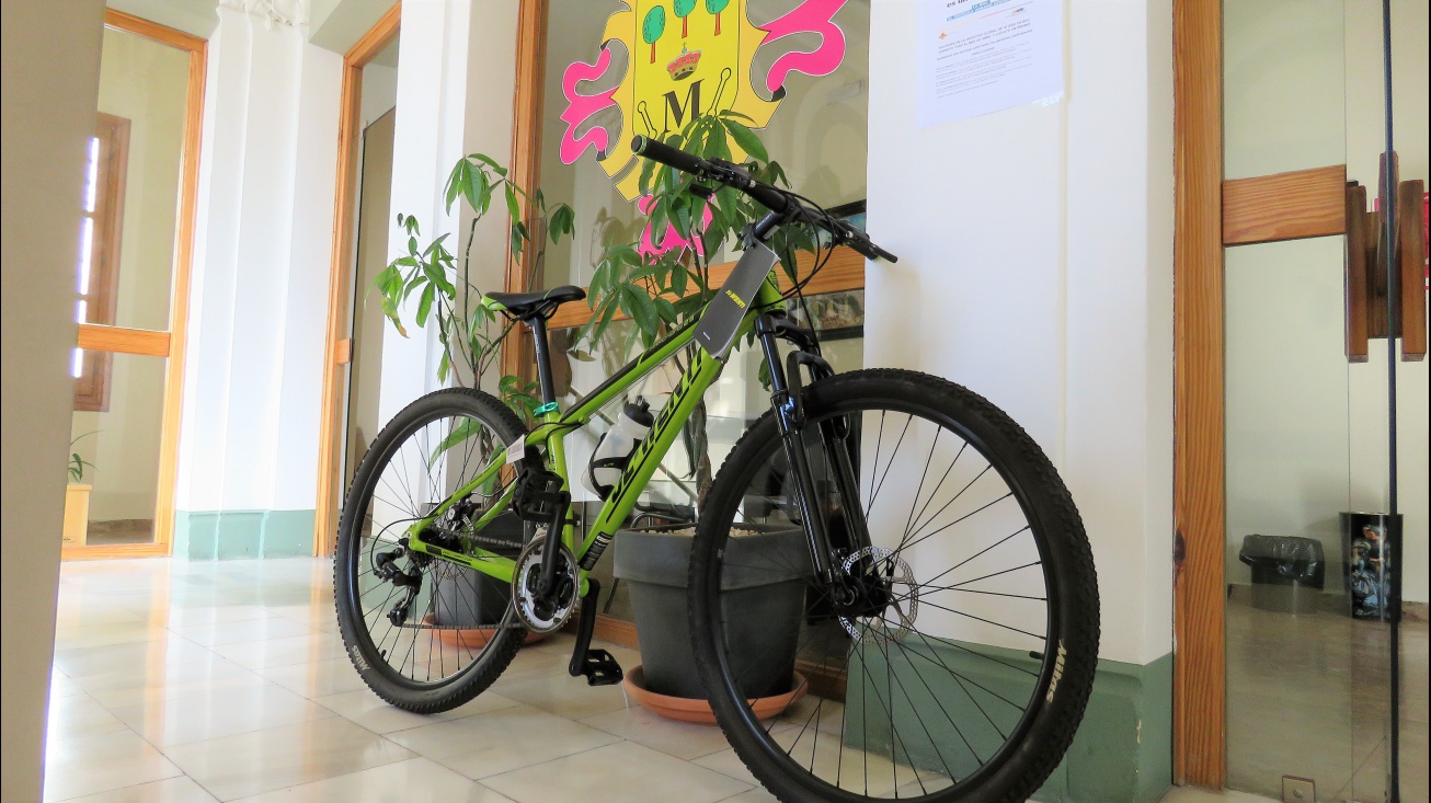 Bicicleta a sortear entre quienes participaron en el concurso fotográfico