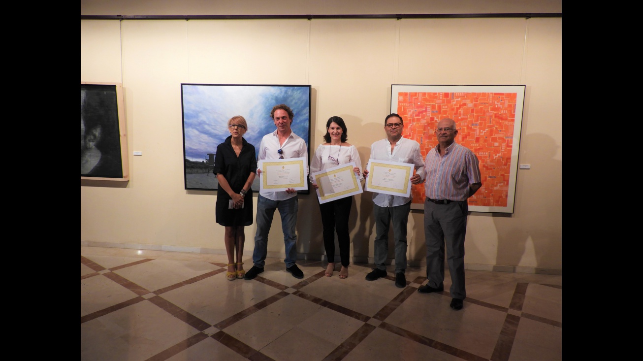 Inauguración de la 42 exposición del Certamen Nacional de Pintura