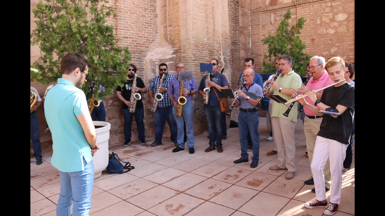 La banda de Manzanares ha despedido a quien fue su compañero durante 50 años