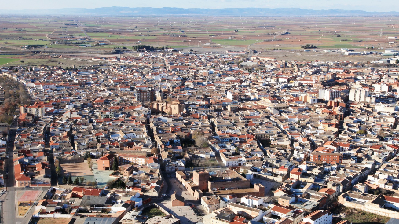 Vista aérea de Manzanares