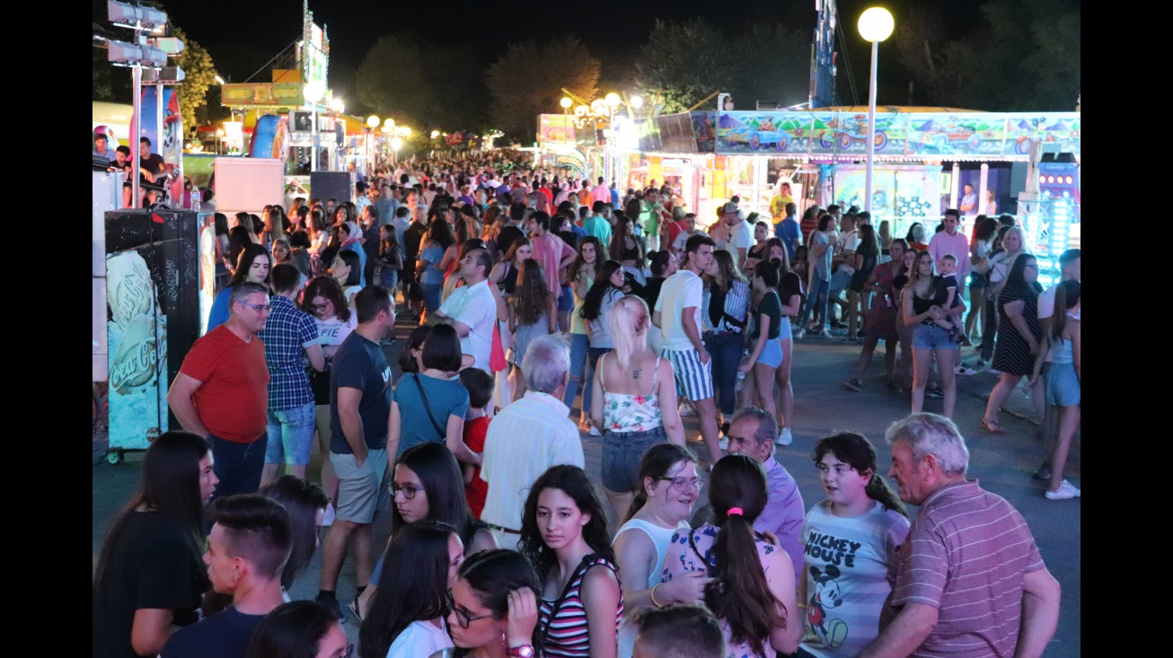 Recinto ferial de Manzanares en julio de 2019