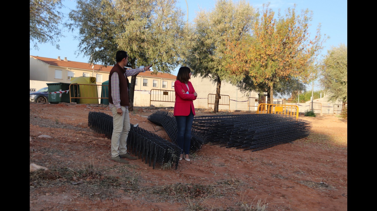 Obras del nuevo parque canino