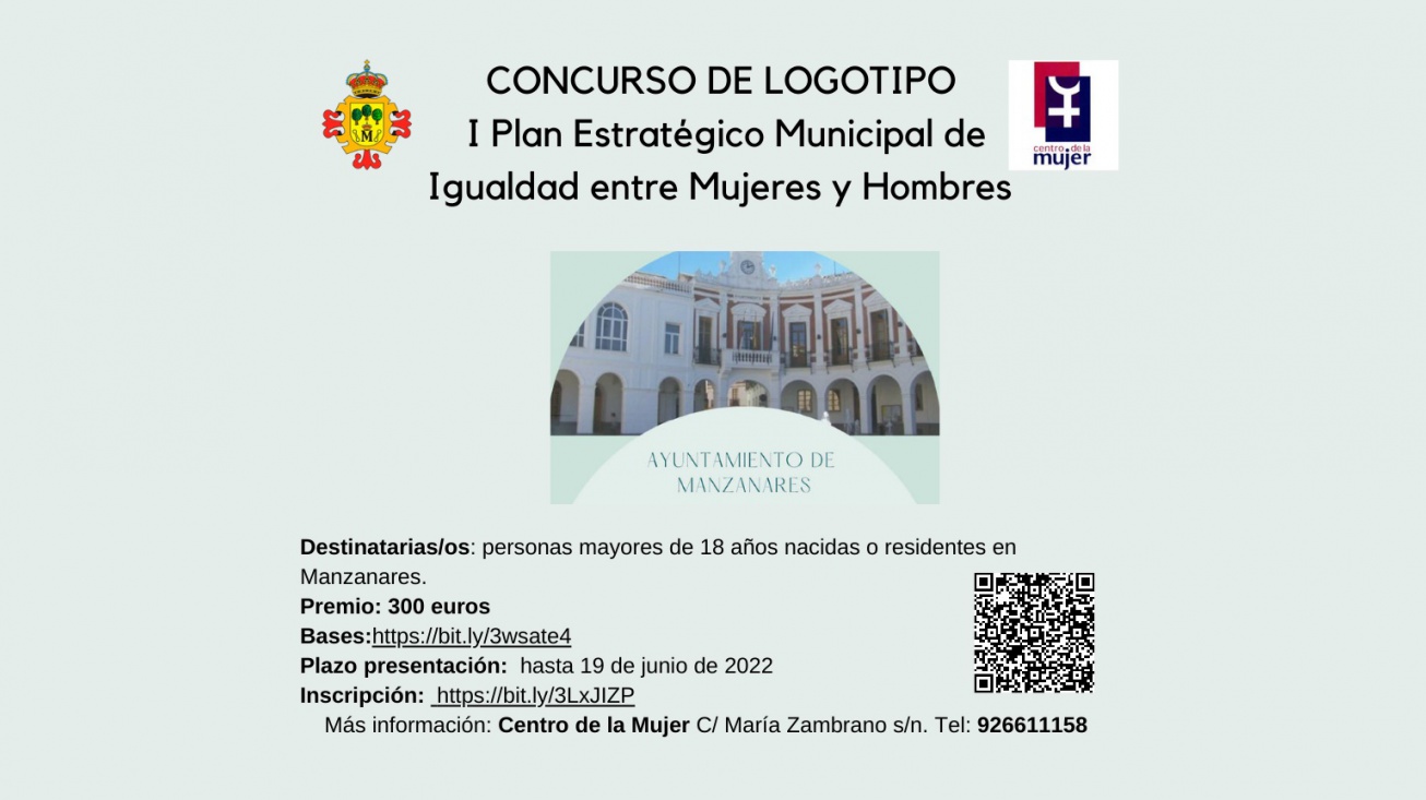 Concurso de logotipo I Plan Estratégico Municipal de Igualdad entre Mujeres y Hombres