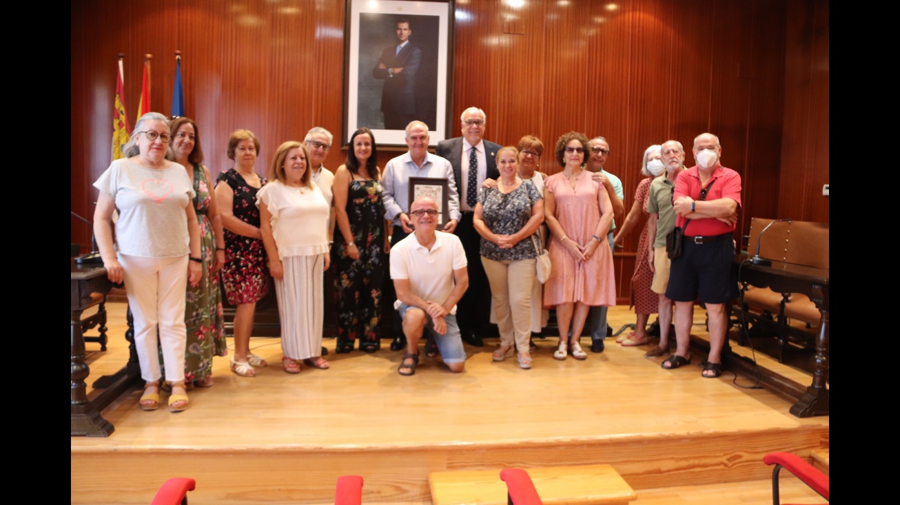 El Ayuntamiento de Manzanares ha recibido esta mañana a la coral 'Mater Assumpta'