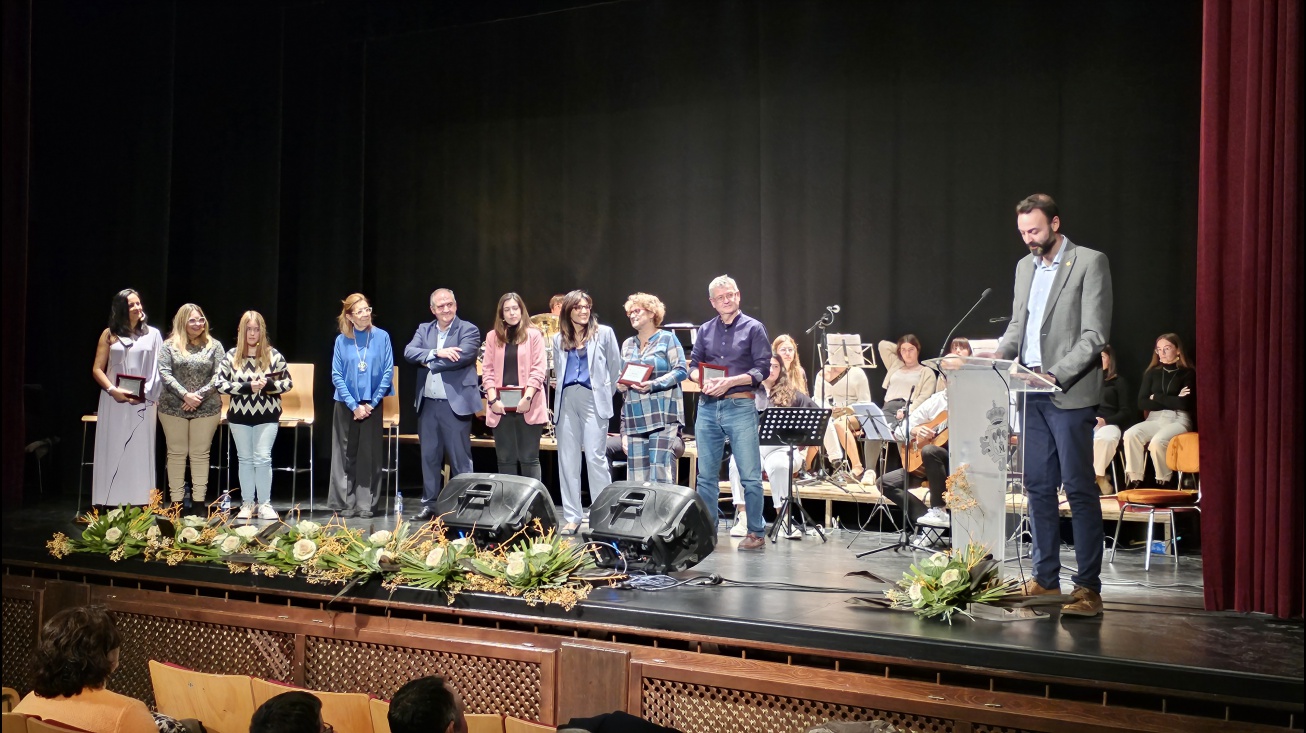 Clausura de las jornadas a cargo del concejal de Cultura